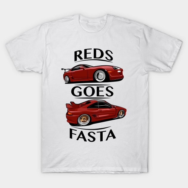 Reds goes Fasta T-Shirt by icemanmsc